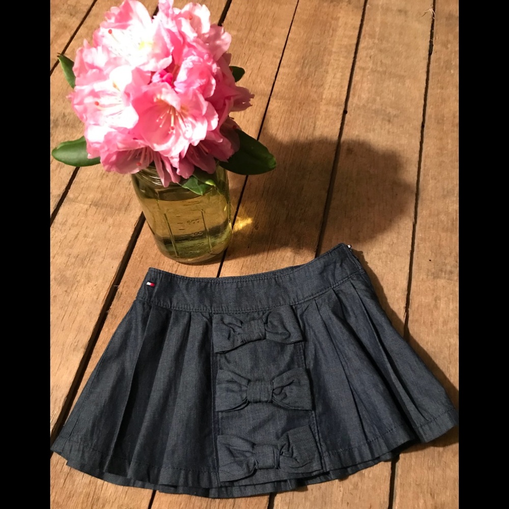 Tommy Hilfiger Girls Jean skirt 18 month